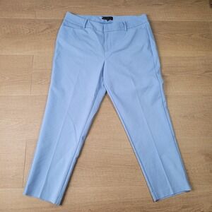 Eloquii Women's Sz 14R Blue Tapered Leg Dress Pants Career‎ Staple